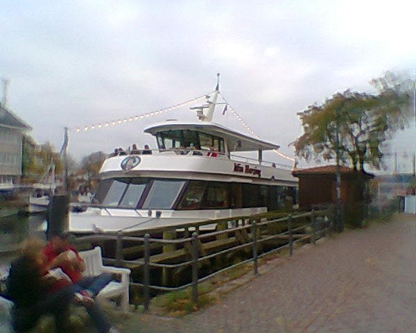 Unser Schiff zur Hafenrundfahrt